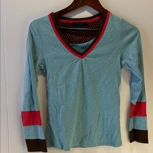 Boden long sleeve top size 12